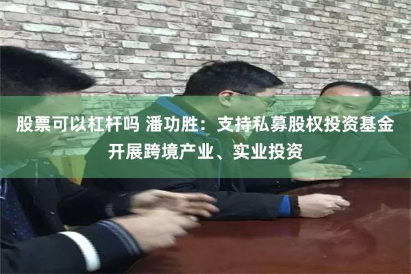 股票可以杠杆吗 潘功胜：支持私募股权投资基金开展跨境产业、实业投资