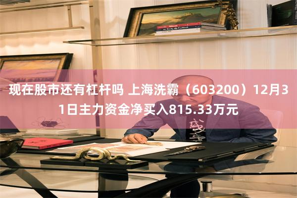 现在股市还有杠杆吗 上海洗霸（603200）12月31日主力资金净买入815.33万元