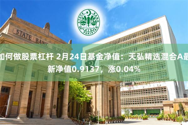 如何做股票杠杆 2月24日基金净值：天弘精选混合A最新净值0.9137，涨0.04%